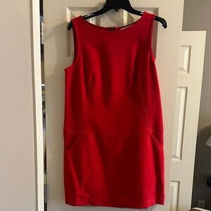 LOFT Vibrant Red Mini Dress